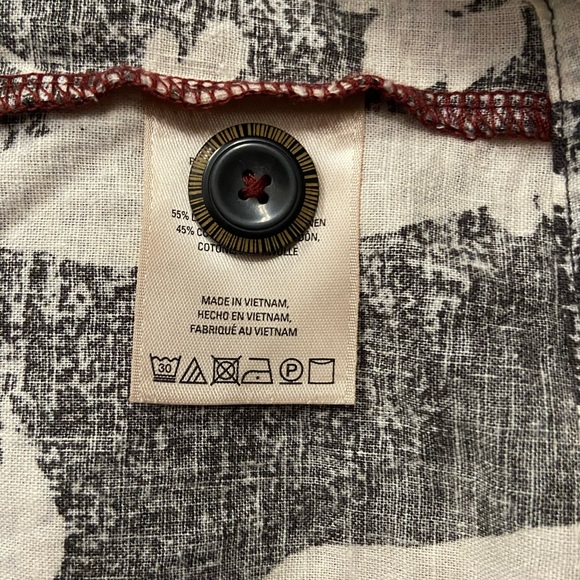 HD in Paris Printed Linen Tank Size 4 - Picture 8 of 9